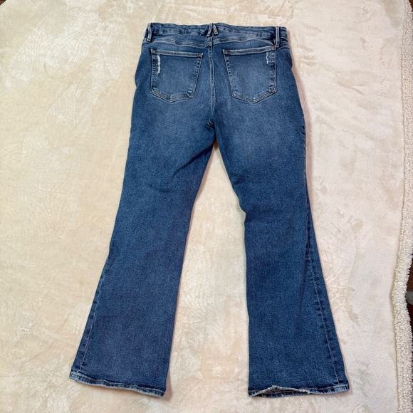 92% Cotton Good American Bootcut Jeans - US 14 / 32 - Picture 2 of 14